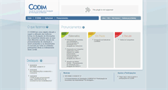 Desktop Screenshot of codim.org.br
